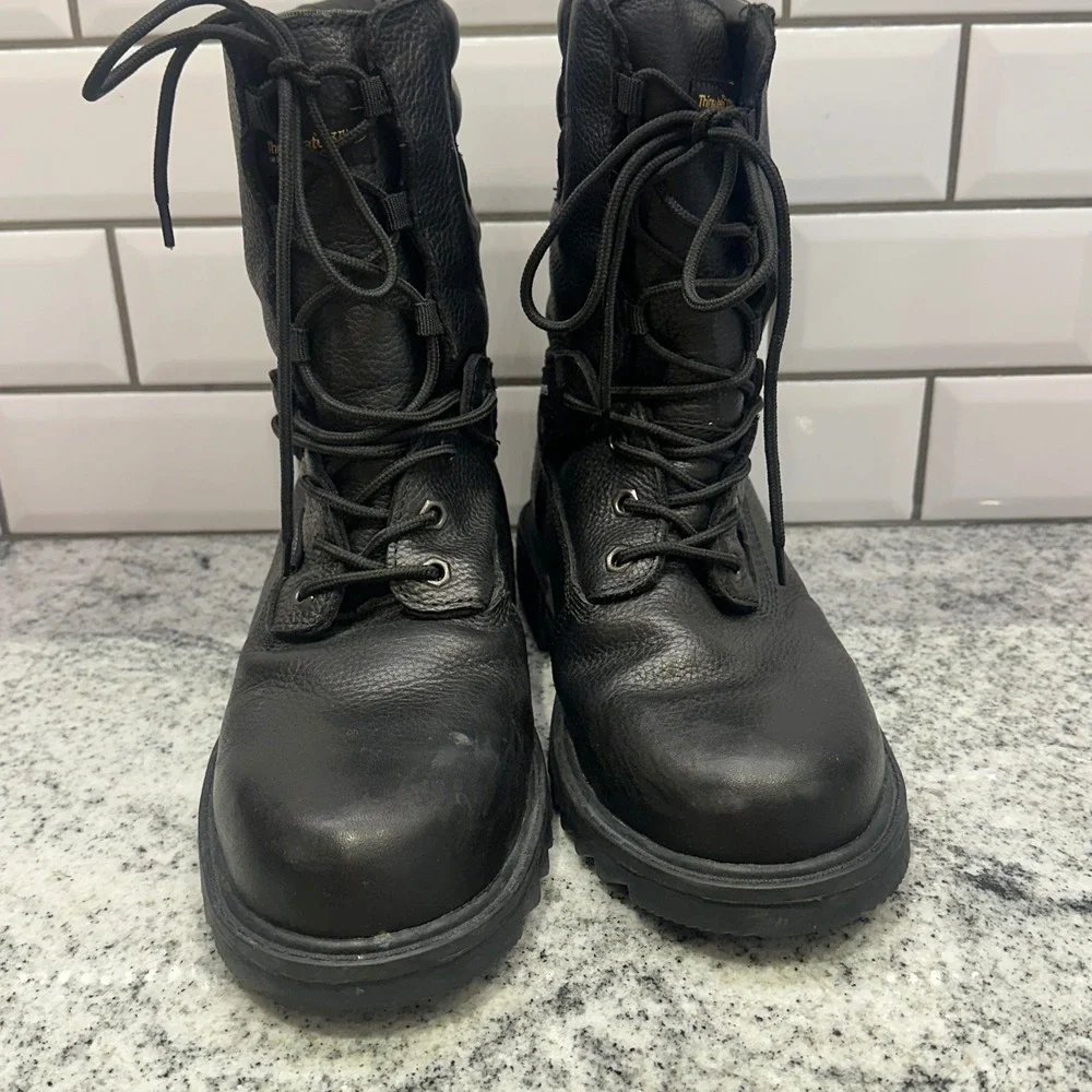 Polaris Men's 9 X-treme II Leather‎ Boots Black Waterproof Thinsulate 285360609